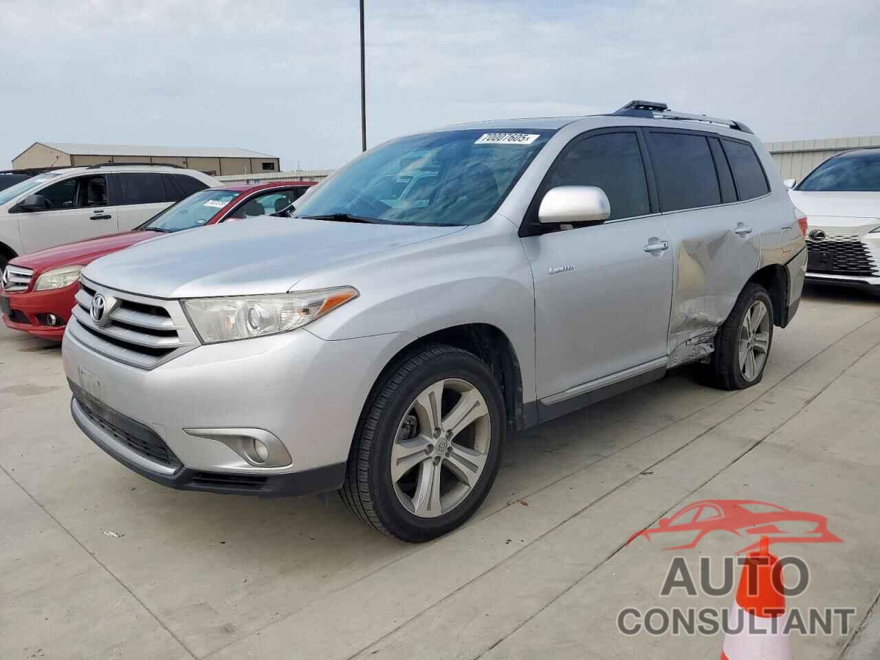TOYOTA HIGHLANDER 2013 - 5TDYK3EH5DS118898