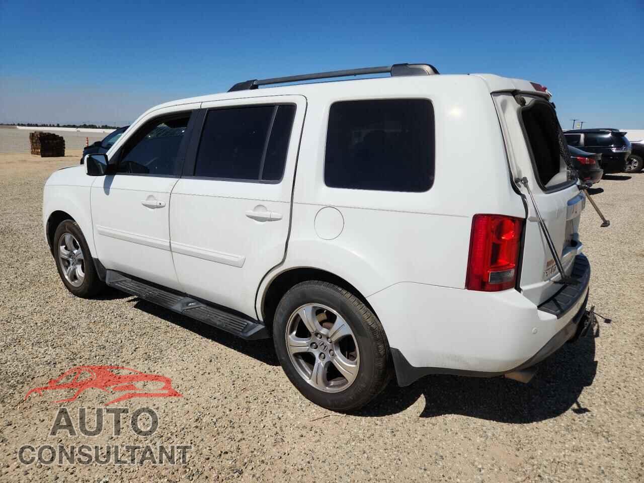 HONDA PILOT 2012 - 5FNYF3H75CB030640