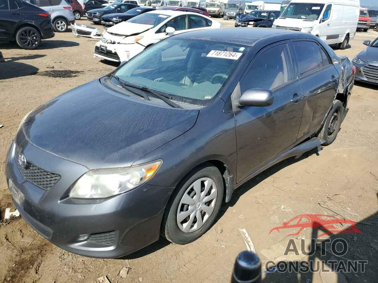 TOYOTA COROLLA 2010 - 2T1BU4EE0AC449517