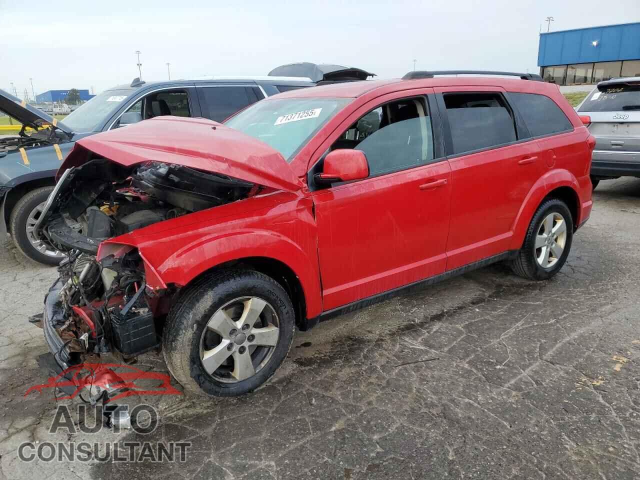 DODGE JOURNEY 2012 - 3C4PDCBG8CT393834