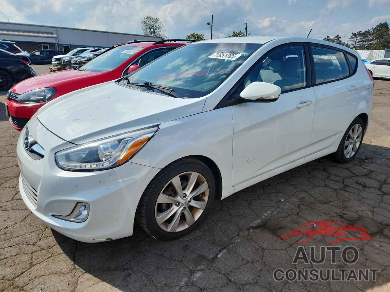 HYUNDAI ACCENT 2014 - KMHCU5AE8EU150782
