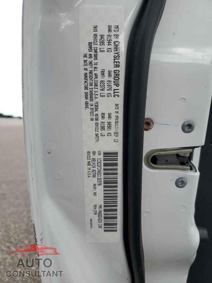 DODGE DART 2013 - 1C3CDFCA0DD132378