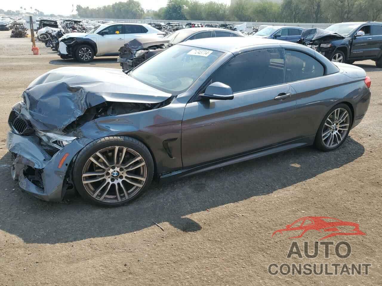 BMW 4 SERIES 2017 - WBA4U7C31H5J54829