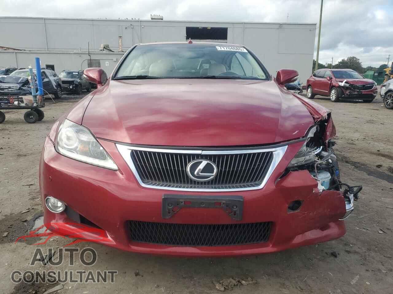 LEXUS IS 2013 - JTHFF2C28D2528296