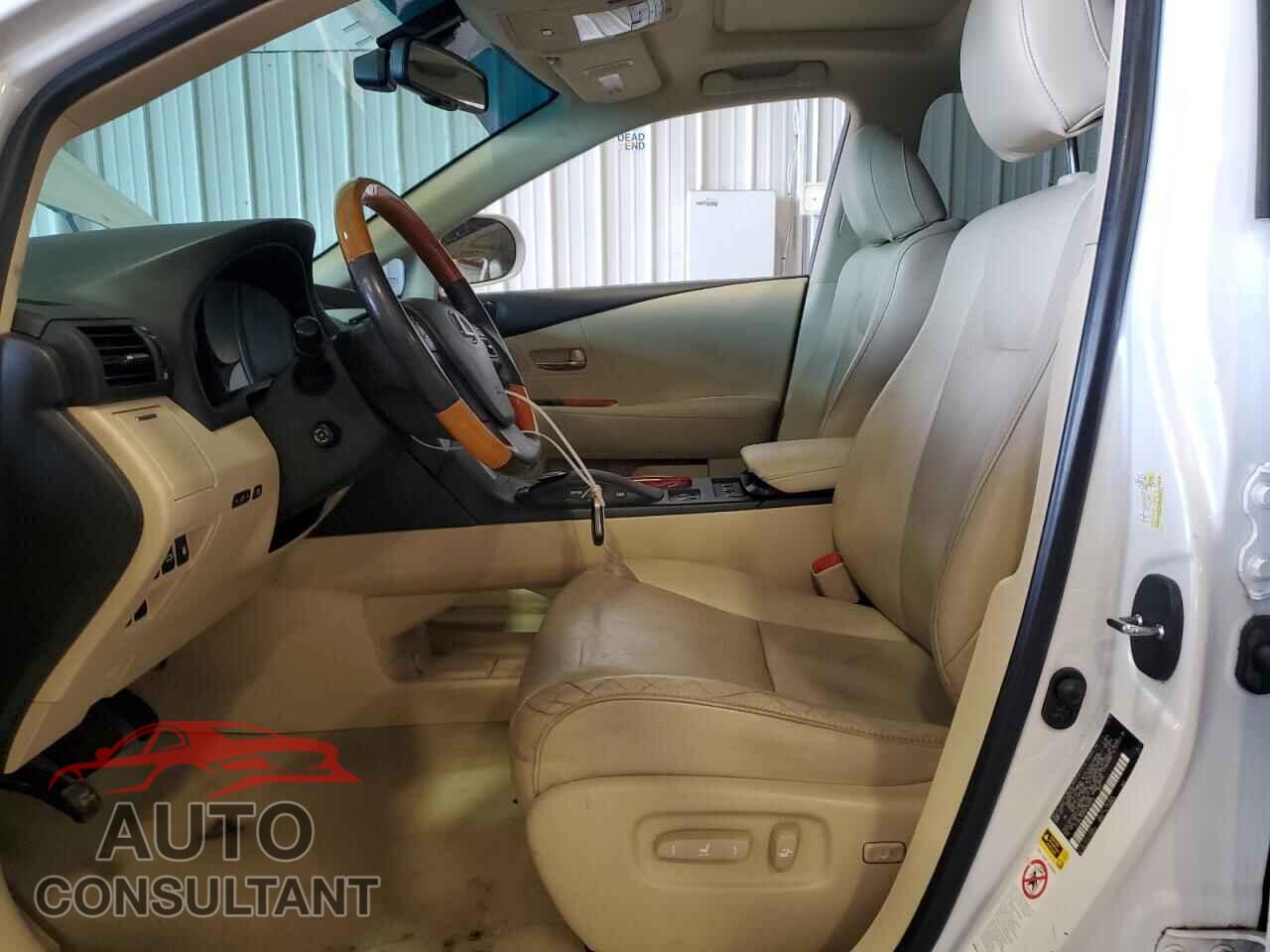 LEXUS RX350 2011 - 2T2BK1BAXBC092074