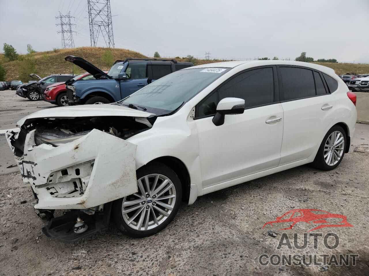 SUBARU IMPREZA 2016 - JF1GPAK62G8262993