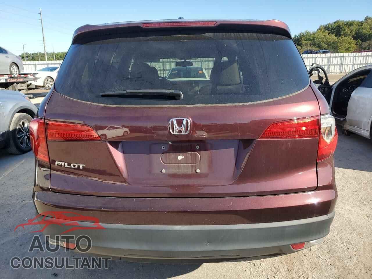 HONDA PILOT 2017 - 5FNYF5H52HB021265