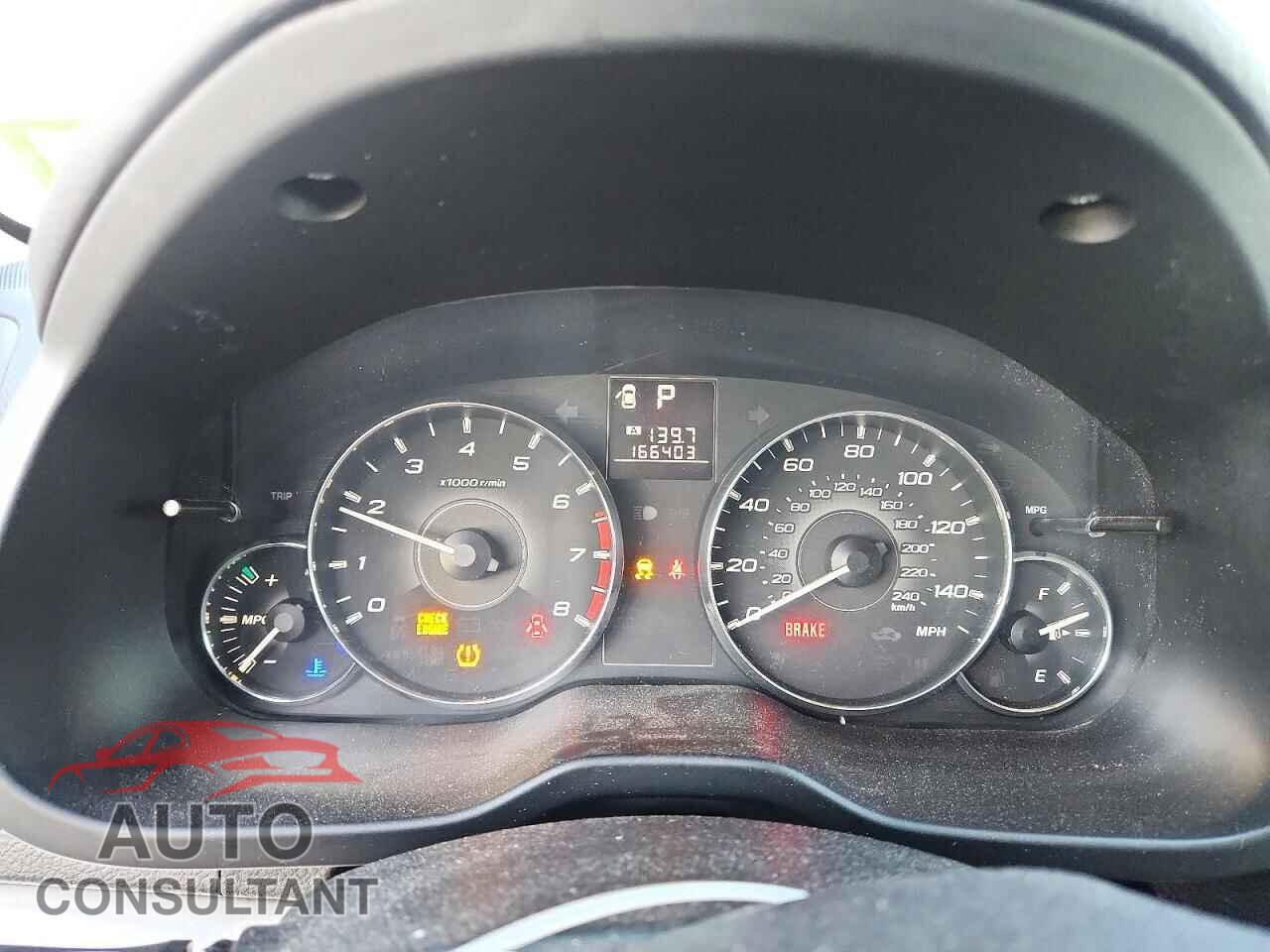SUBARU OUTBACK 2011 - 4S4BRBCC5B3338331