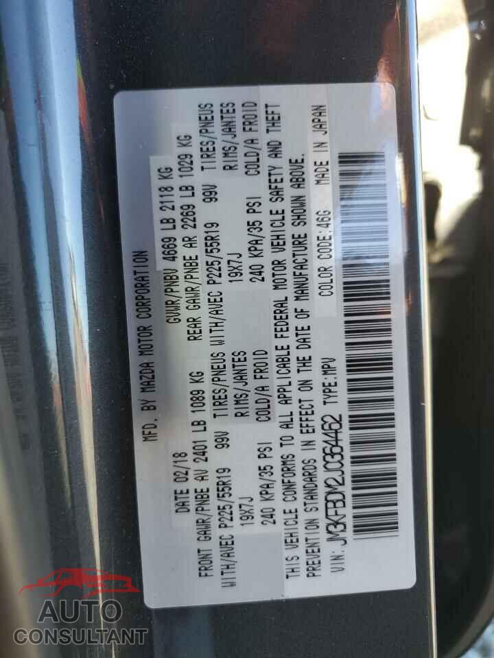 MAZDA CX-5 2018 - JM3KFBDM2J0364462