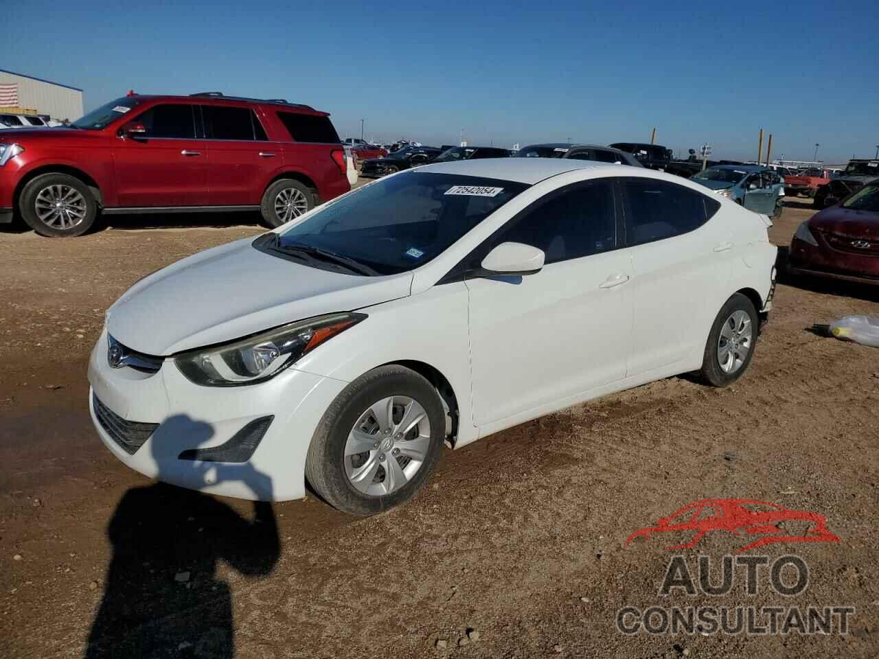 HYUNDAI ELANTRA 2016 - 5NPDH4AE2GH780060