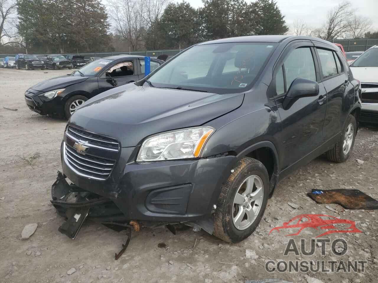 CHEVROLET TRAX 2016 - 3GNCJNSB1GL272664