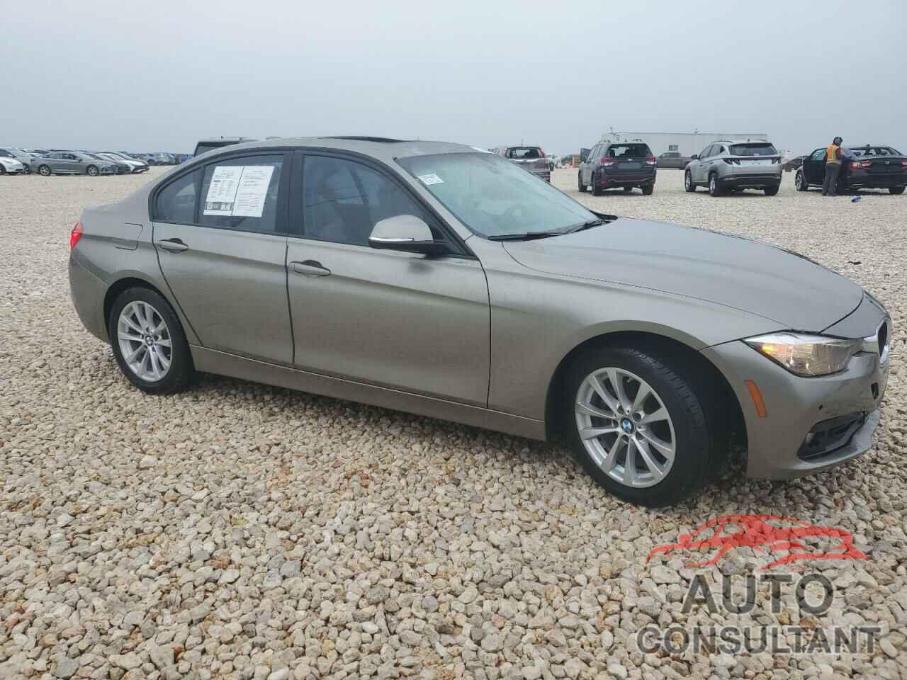 BMW 3 SERIES 2017 - WBA8E1G34HNU15487