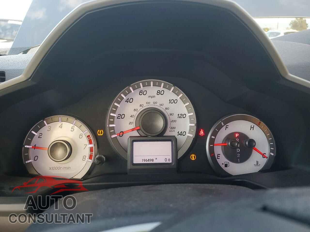 HONDA PILOT 2012 - 5FNYF3H98CB043531