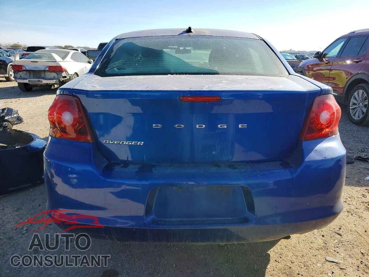 DODGE AVENGER 2012 - 1C3CDZAB2CN260076