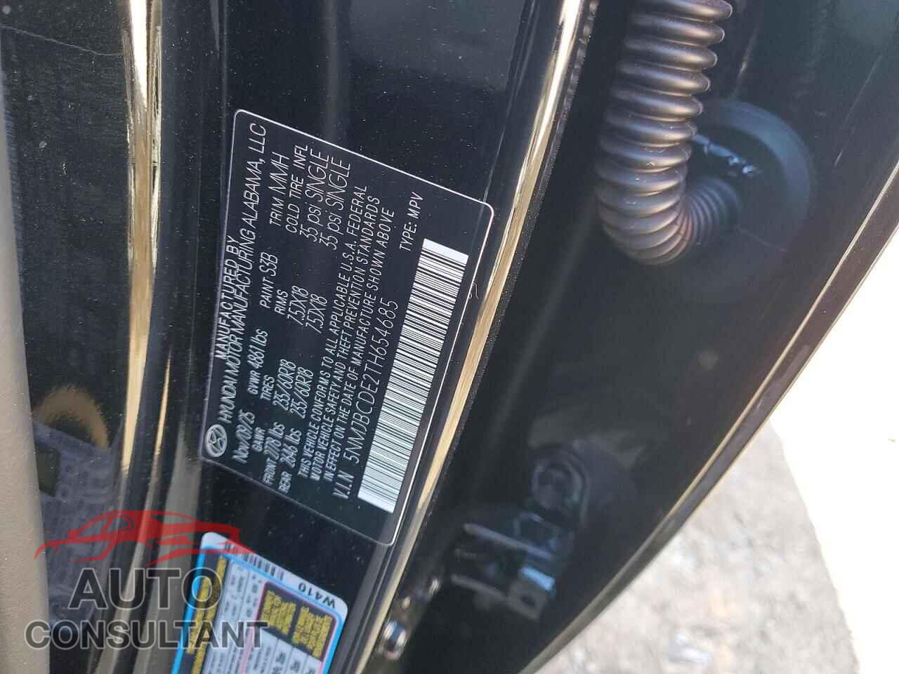 HYUNDAI TUCSON 2026 - 5NMJBCDE2TH654685