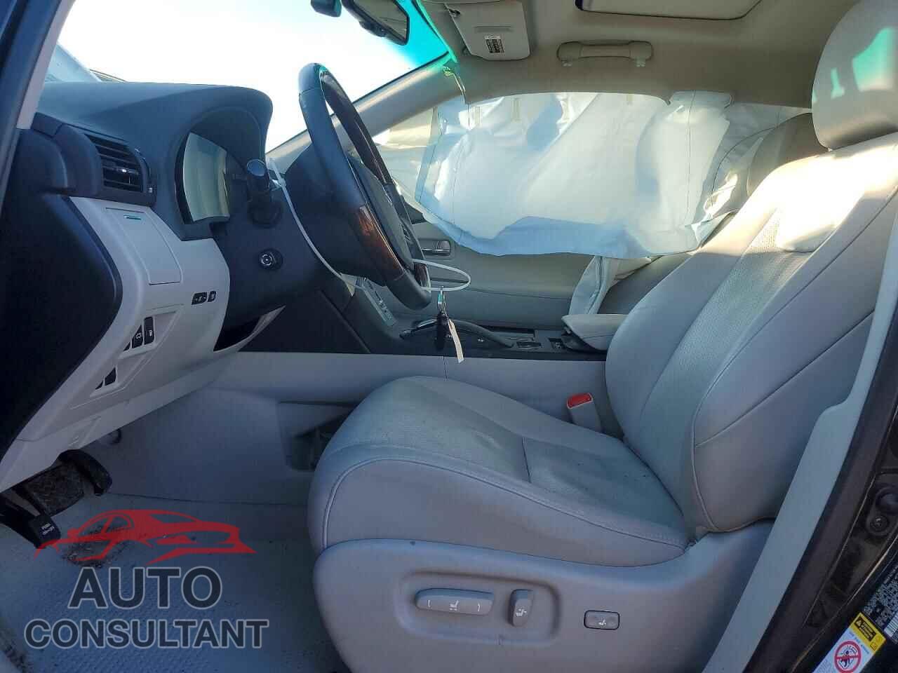 LEXUS RX350 2012 - 2T2BK1BA7CC126893