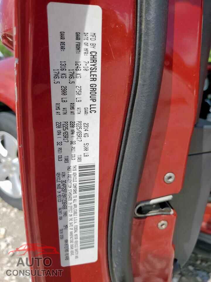 DODGE JOURNEY 2010 - 3D4PG5FV9AT236468