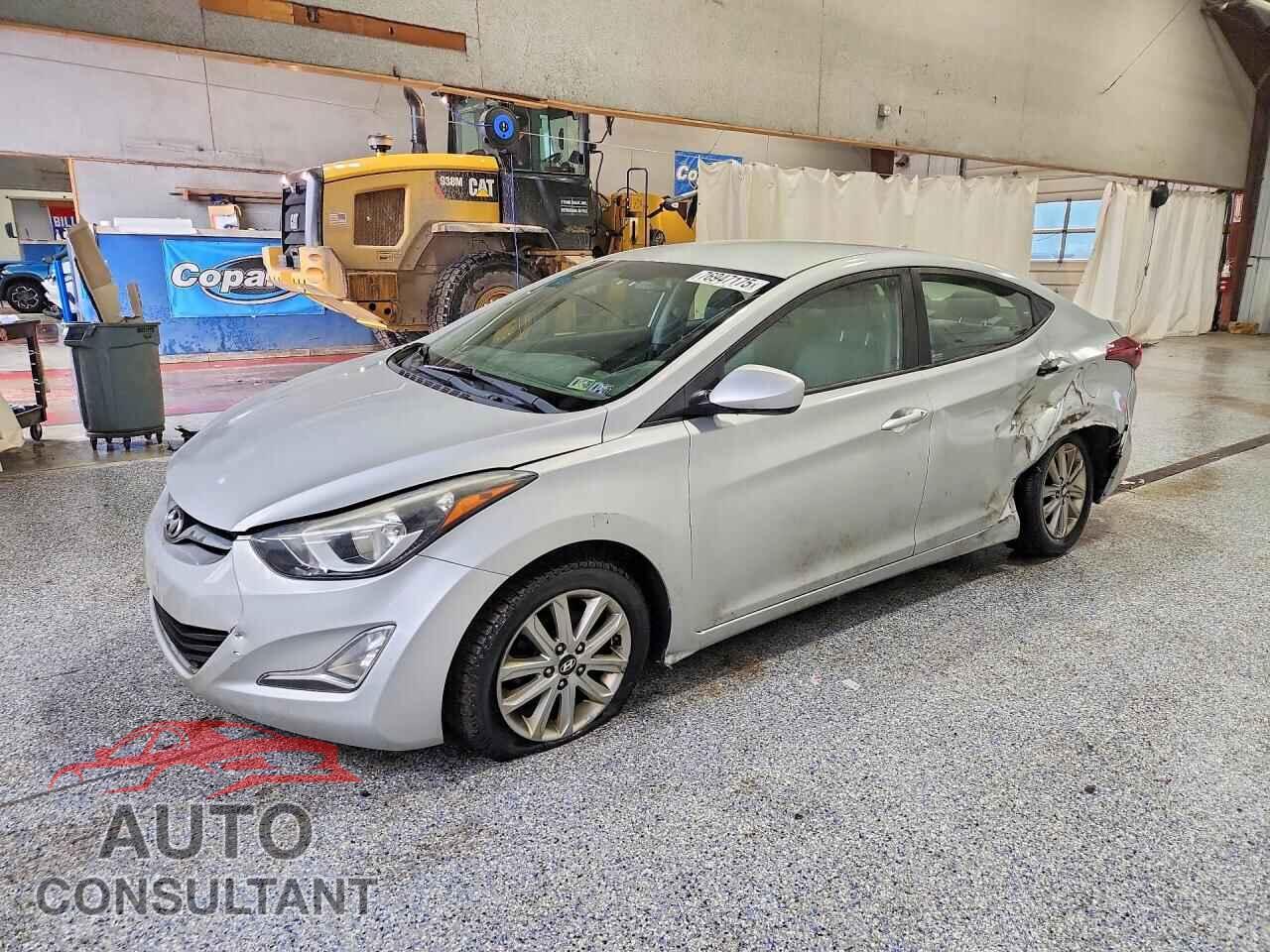 HYUNDAI ELANTRA 2014 - KMHDH4AE3EU066355