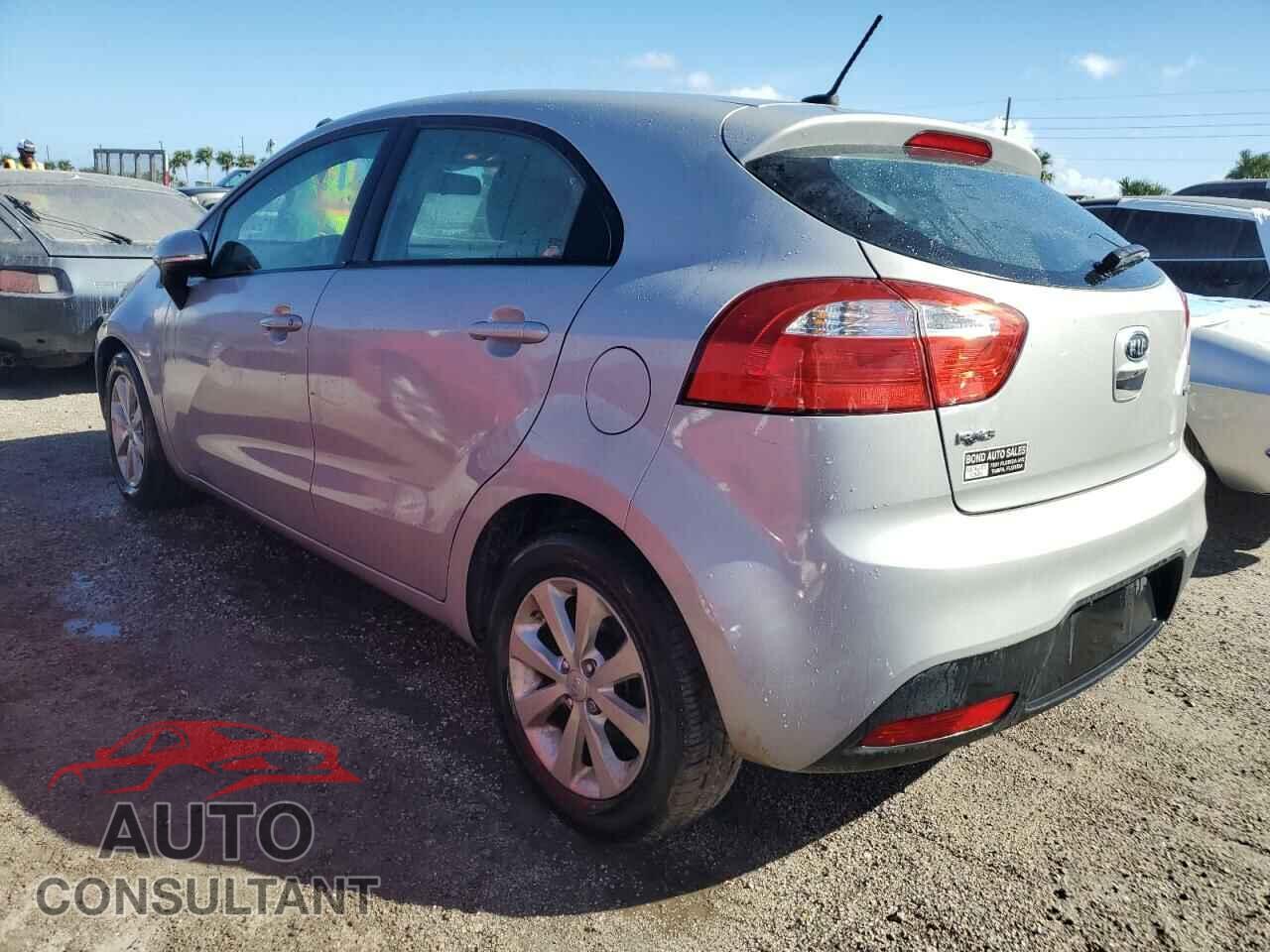 KIA RIO 2012 - KNADN5A37C6095339