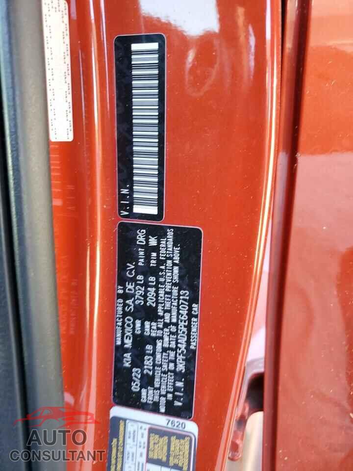 KIA FORTE 2023 - 3KPF54AD5PE640713