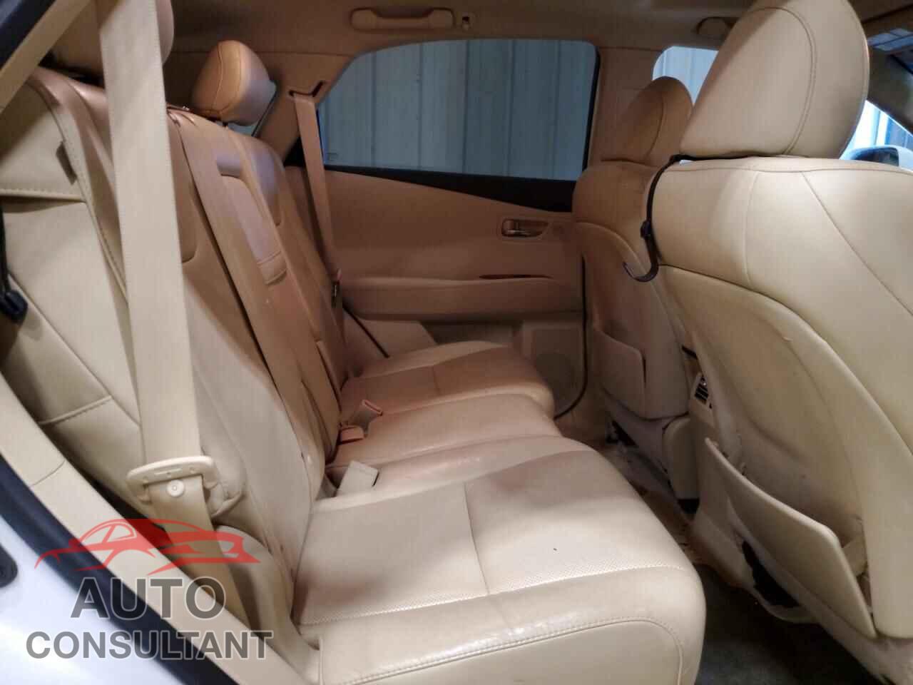 LEXUS RX350 2012 - 2T2BK1BAXCC140738