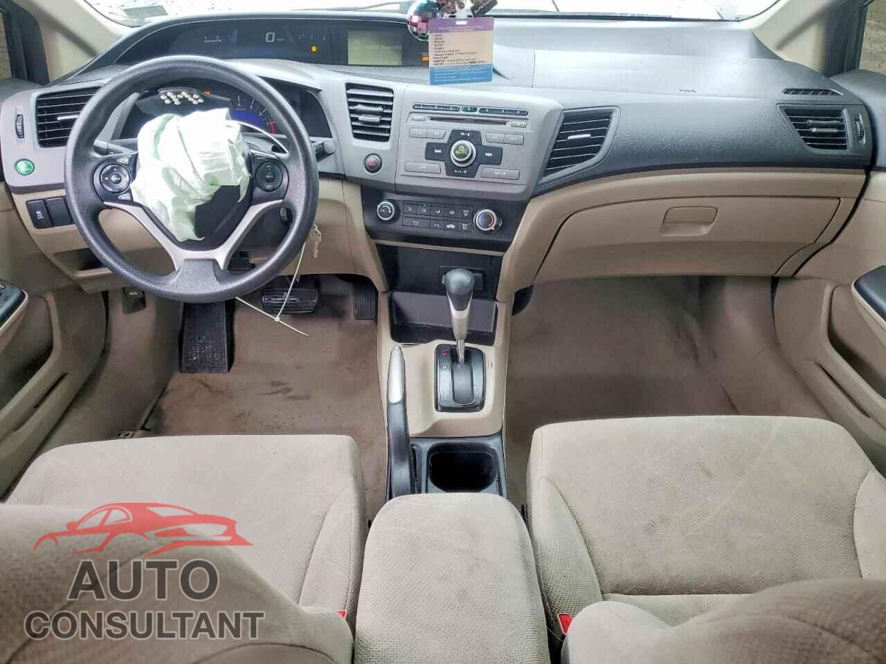HONDA CIVIC 2012 - 19XFB2F52CE085132