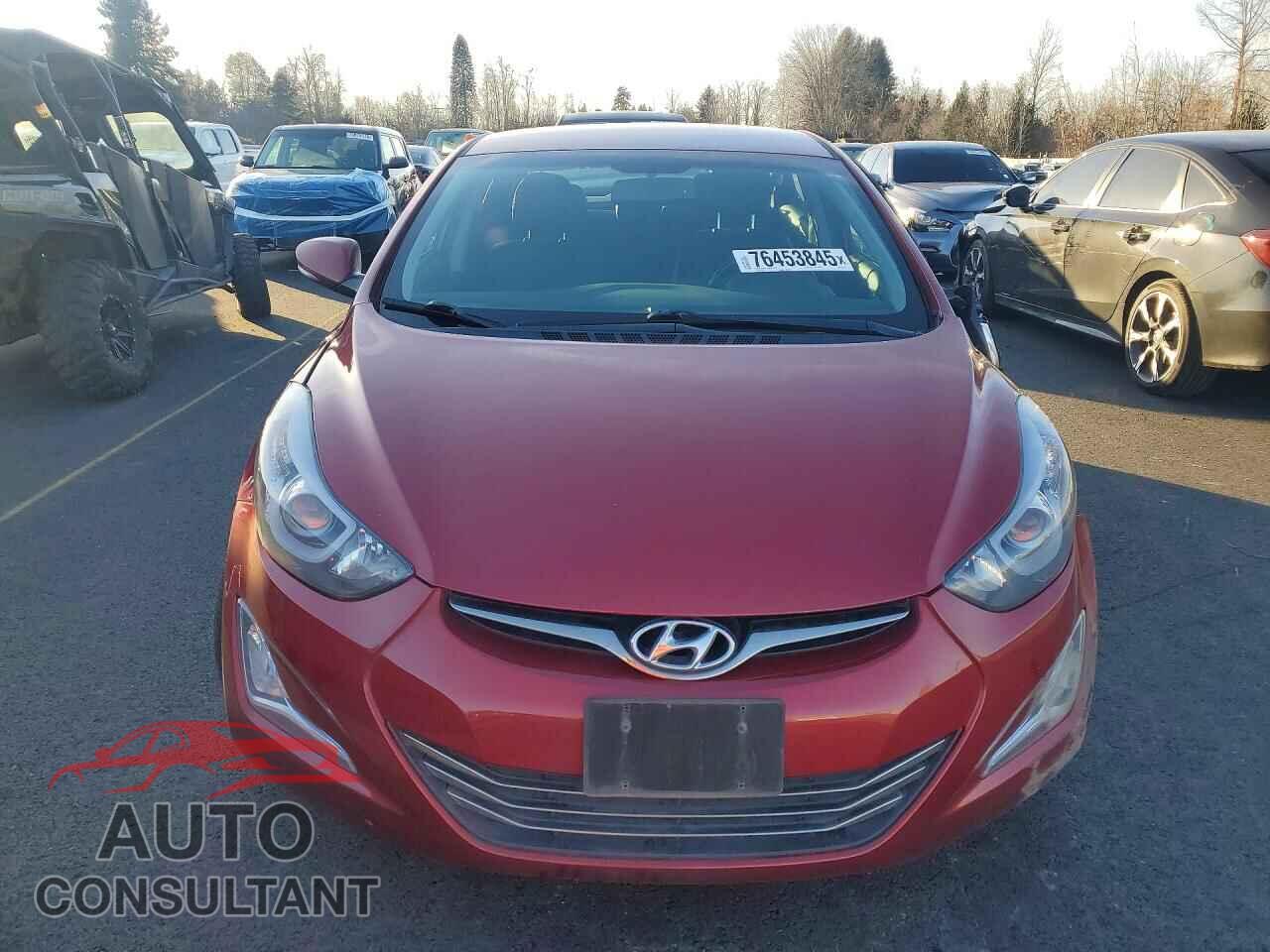 HYUNDAI ELANTRA 2014 - 5NPDH4AE3EH537869