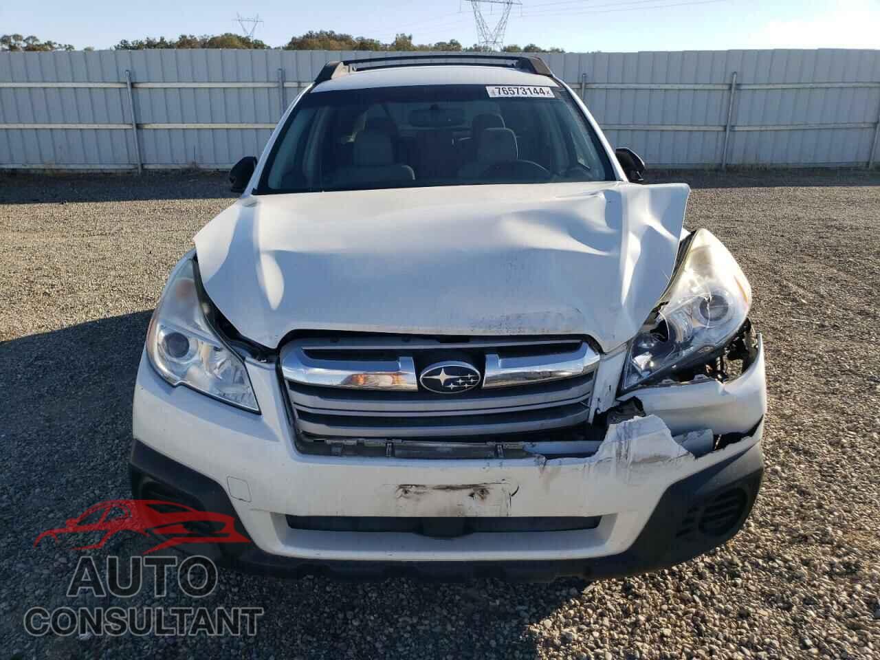 SUBARU OUTBACK 2013 - 4S4BRBAC9D3238254