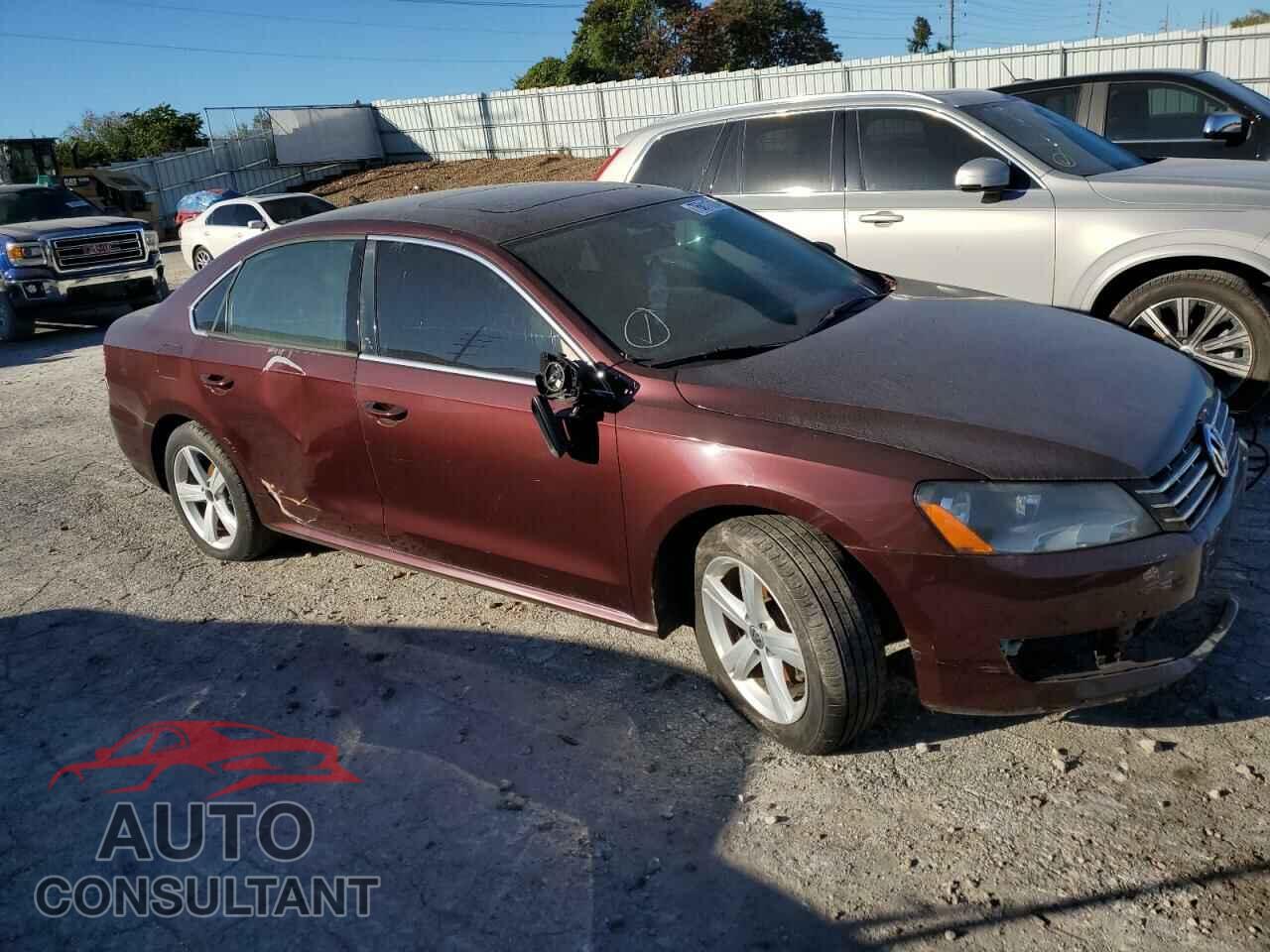 VOLKSWAGEN PASSAT 2013 - 1VWBN7A33DC069844