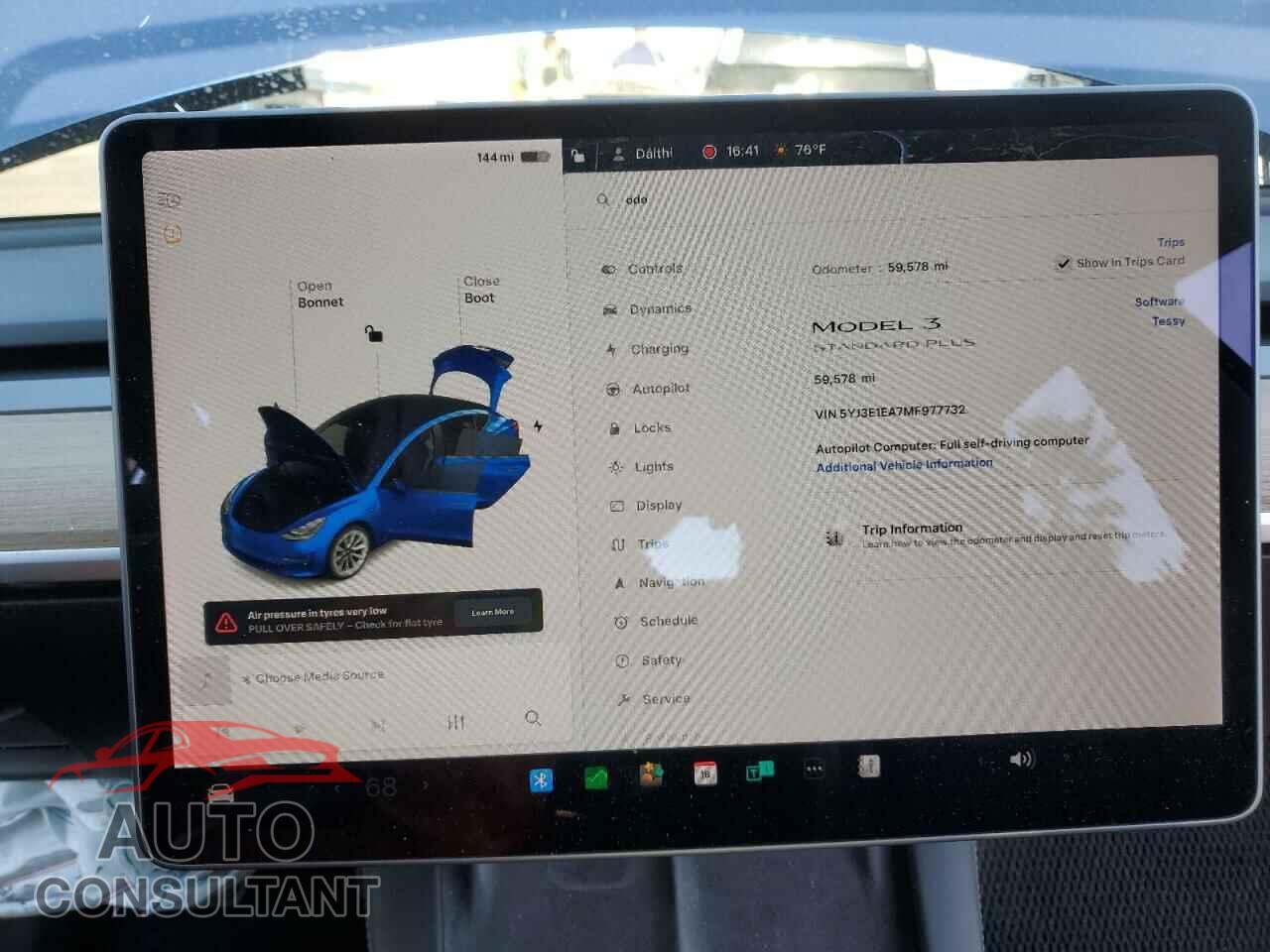 TESLA MODEL 3 2021 - 5YJ3E1EA7MF977732