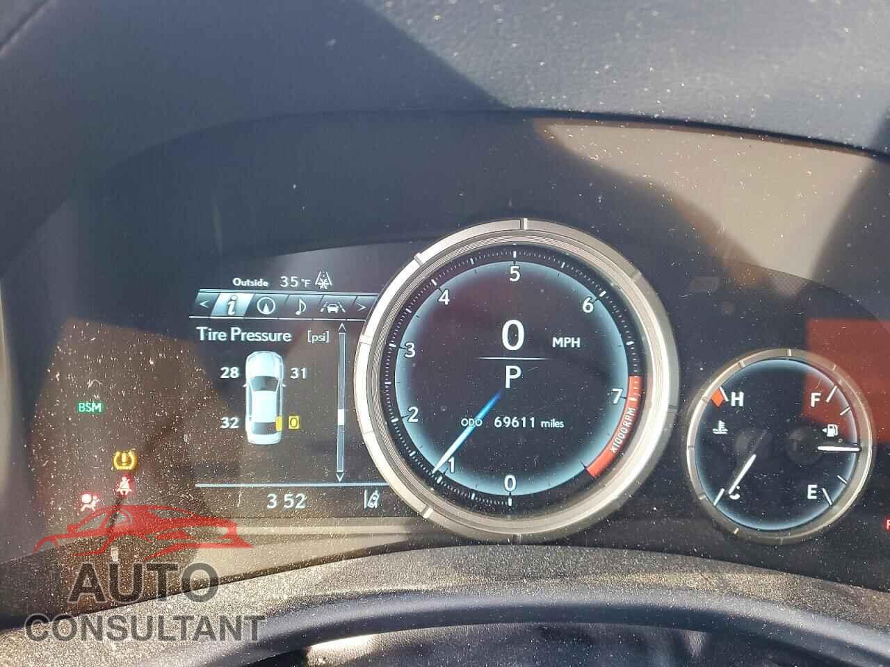 LEXUS GS350 2018 - JTHCZ1BL5JA009464