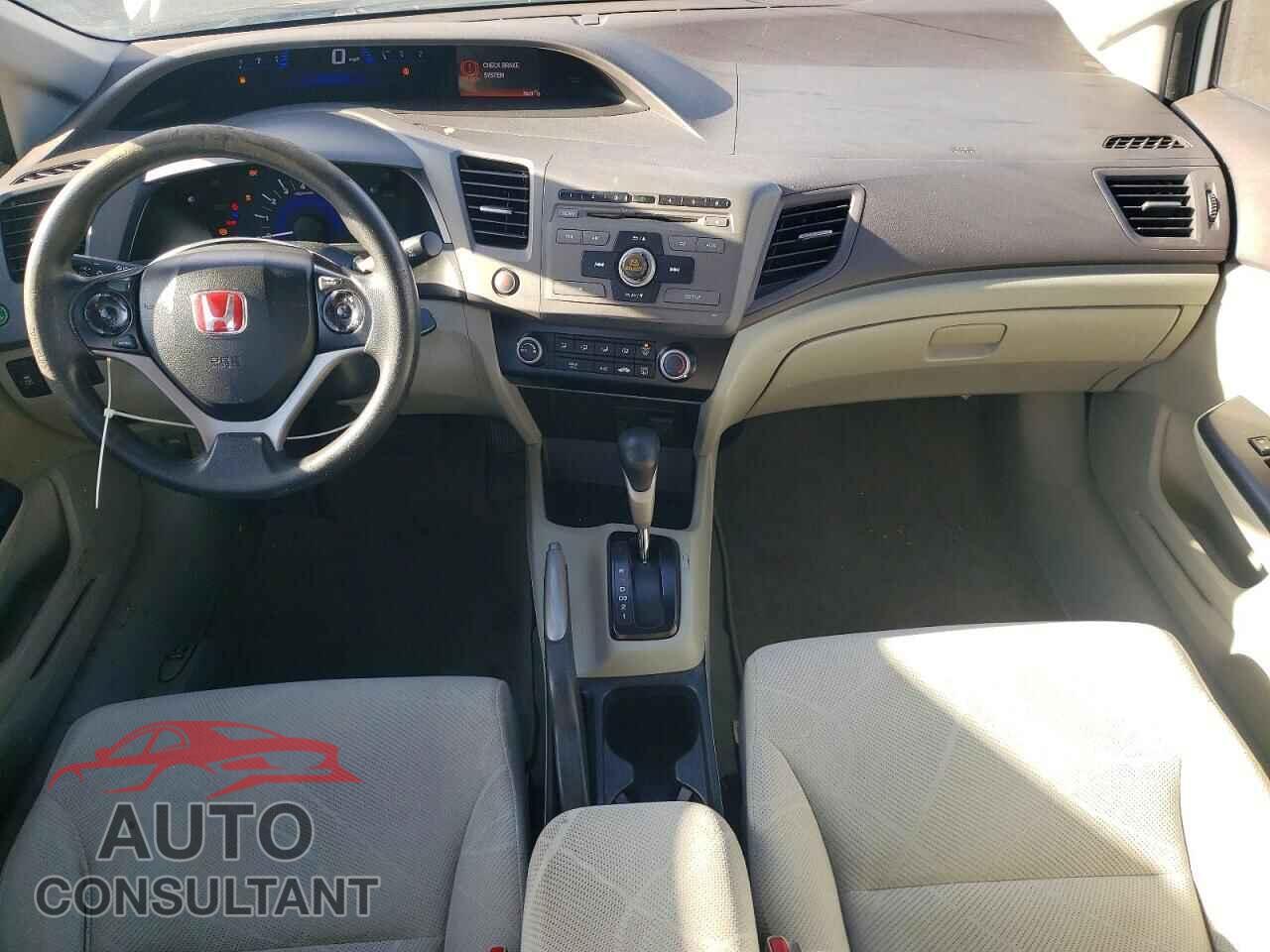 HONDA CIVIC 2012 - JHMFB2F58CS004792