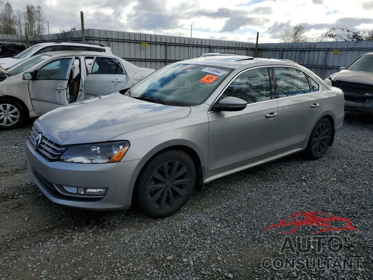 VOLKSWAGEN PASSAT 2012 - 1VWCP7A39CC041558