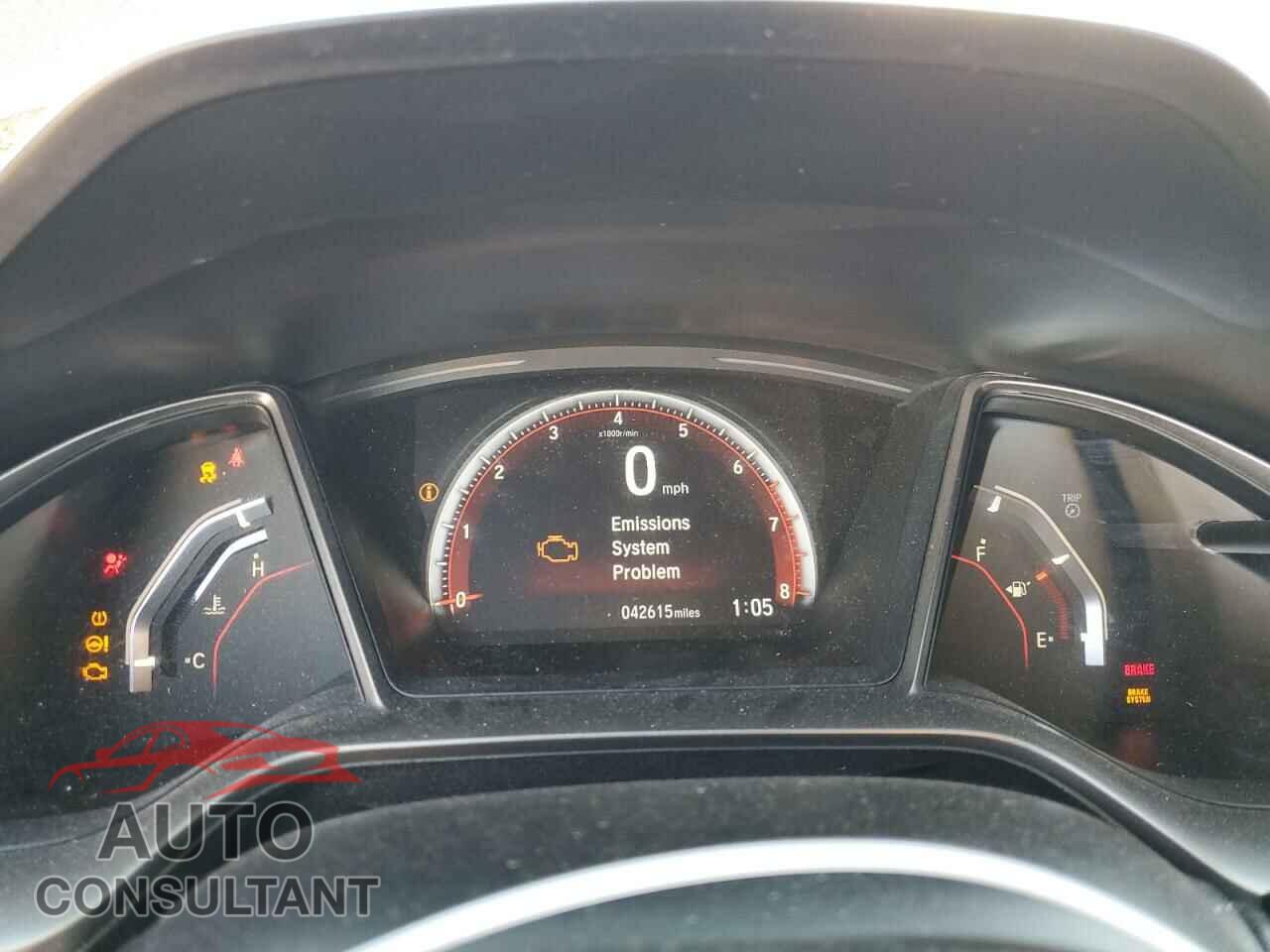 HONDA CIVIC 2019 - 2HGFC3A55KH752211