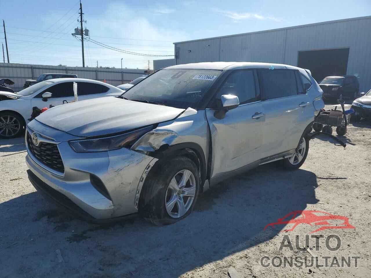 TOYOTA HIGHLANDER 2021 - 5TDCZRAHXMS528109