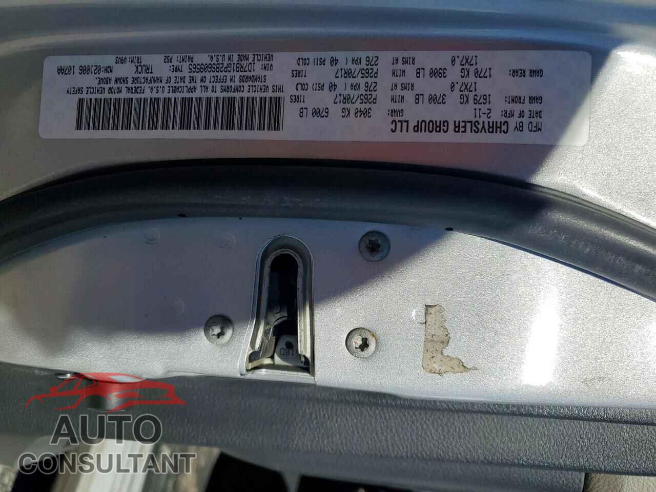 DODGE All Models 2011 - 1D7RB1GP2BS609565