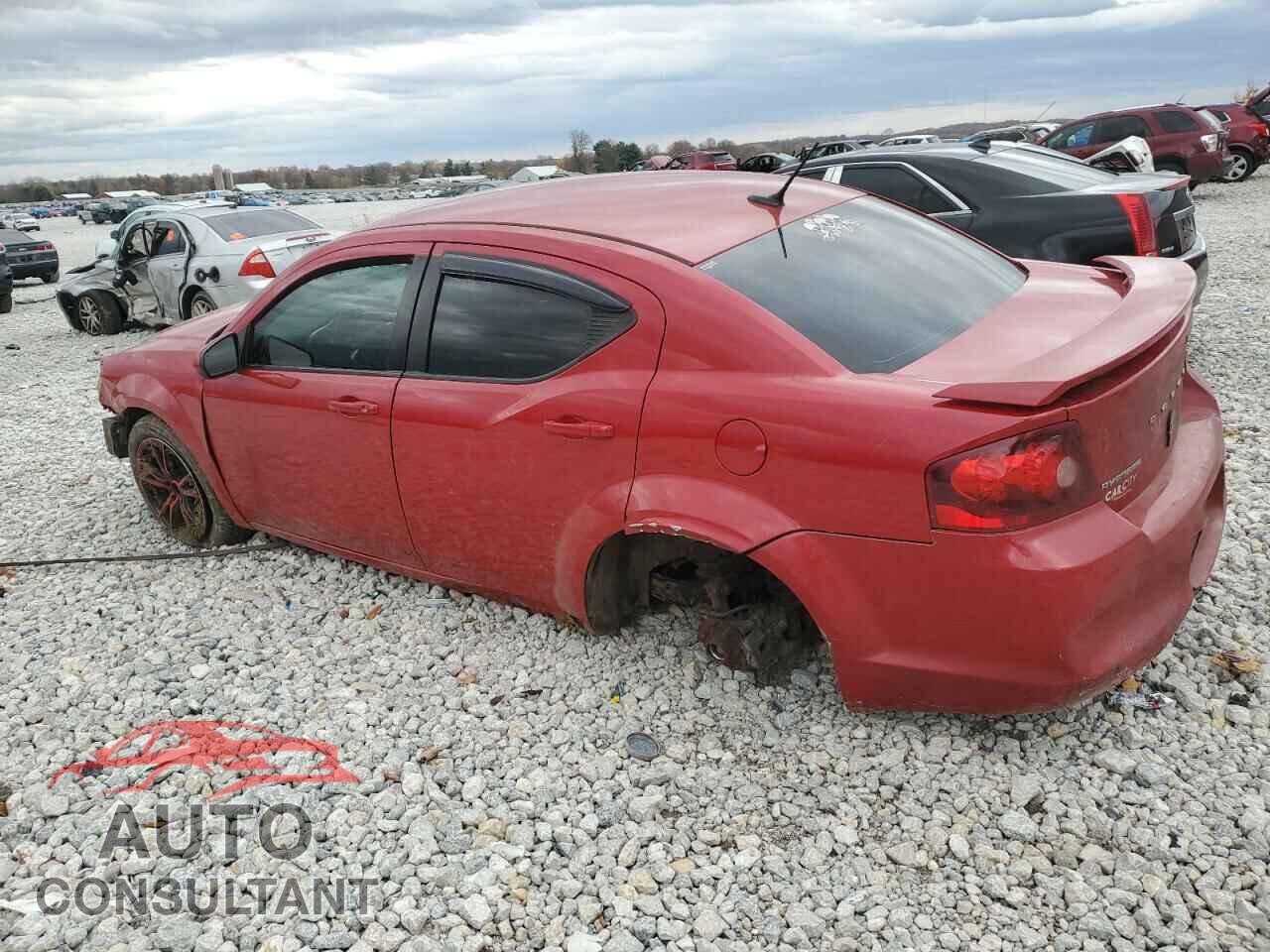 DODGE AVENGER 2013 - 1C3CDZCB2DN502458