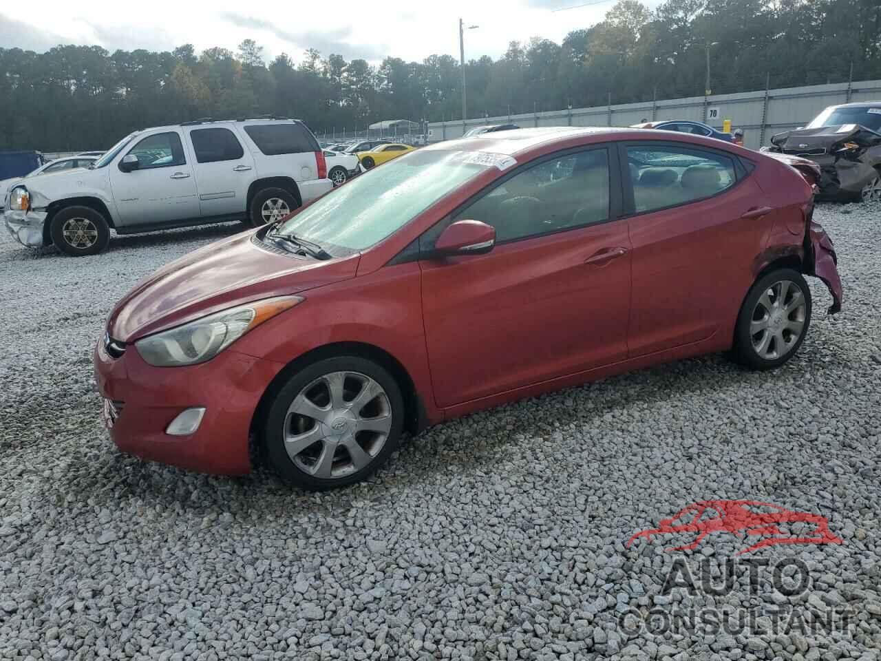 HYUNDAI ELANTRA 2013 - KMHDH4AEXDU505629