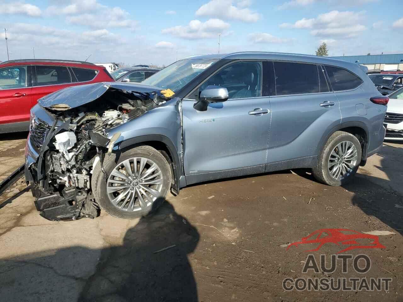 TOYOTA HIGHLANDER 2021 - 5TDEBRCH2MS025569