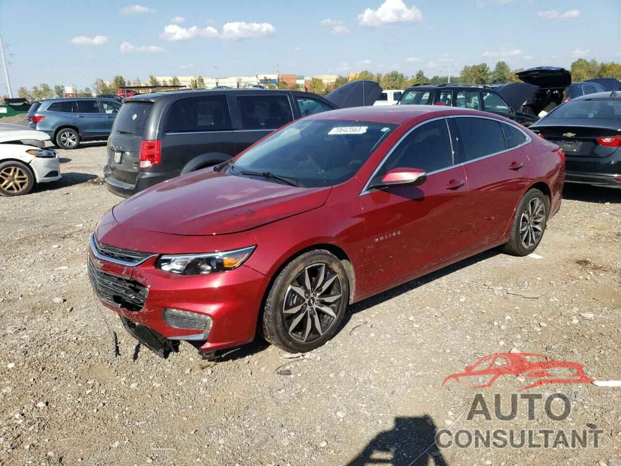 CHEVROLET MALIBU 2017 - 1G1ZE5ST8HF269572