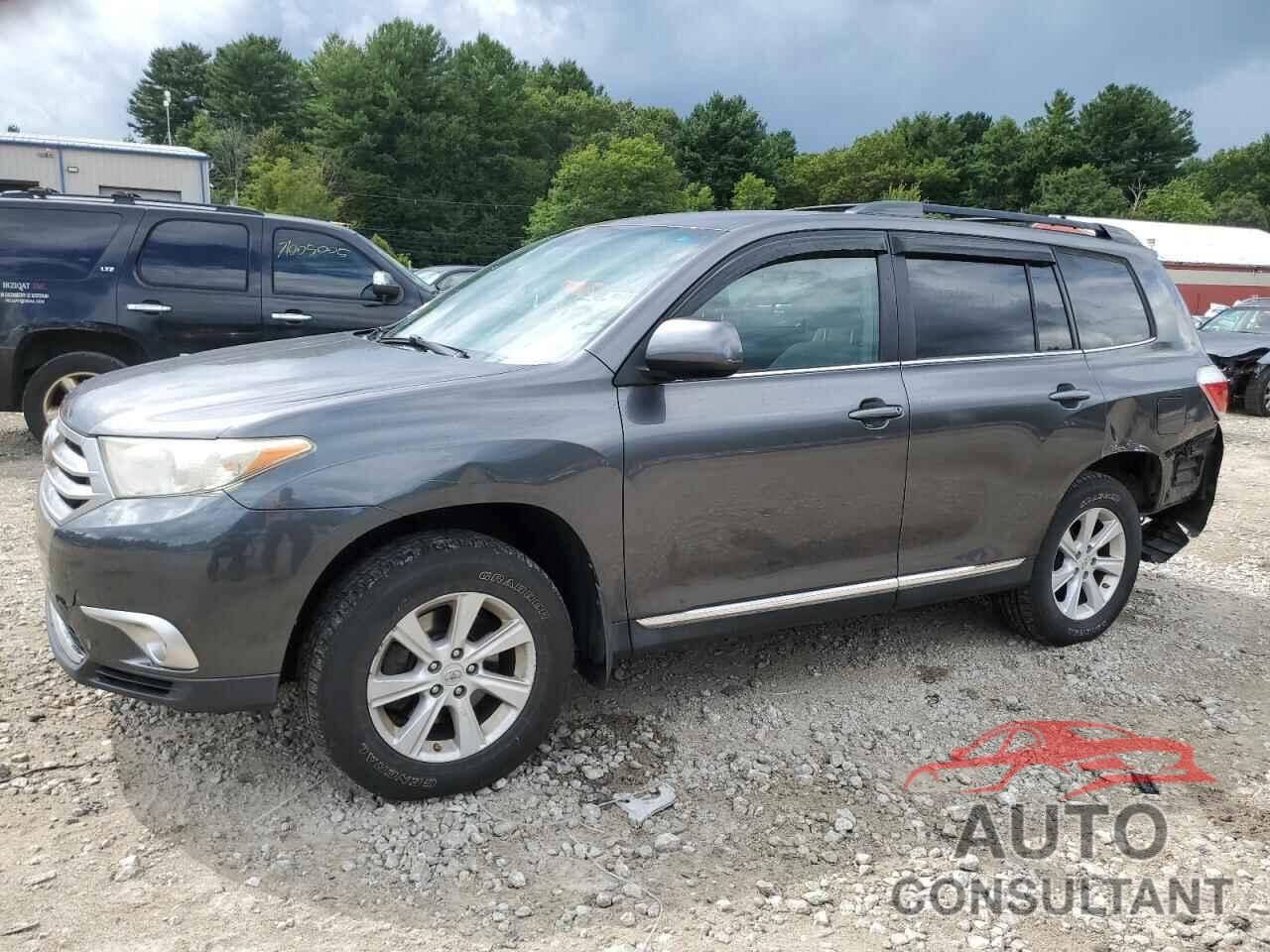 TOYOTA HIGHLANDER 2012 - 5TDBK3EH5CS105699