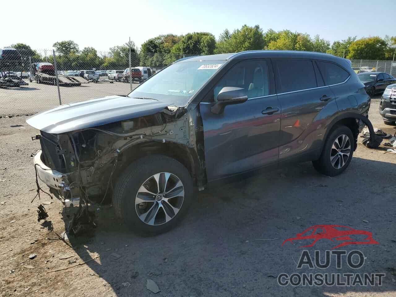 TOYOTA HIGHLANDER 2021 - 5TDHZRBH8MS062698