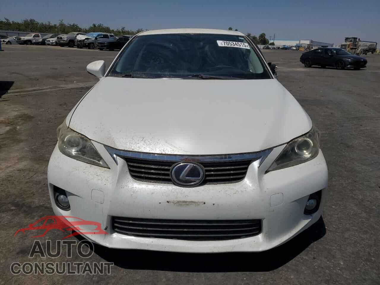 LEXUS CT 200 2012 - JTHKD5BH6C2047649