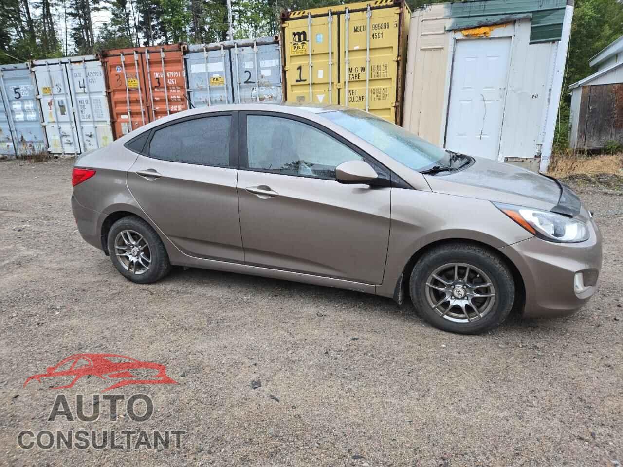 HYUNDAI ACCENT 2013 - KMHCT4AE5DU364009