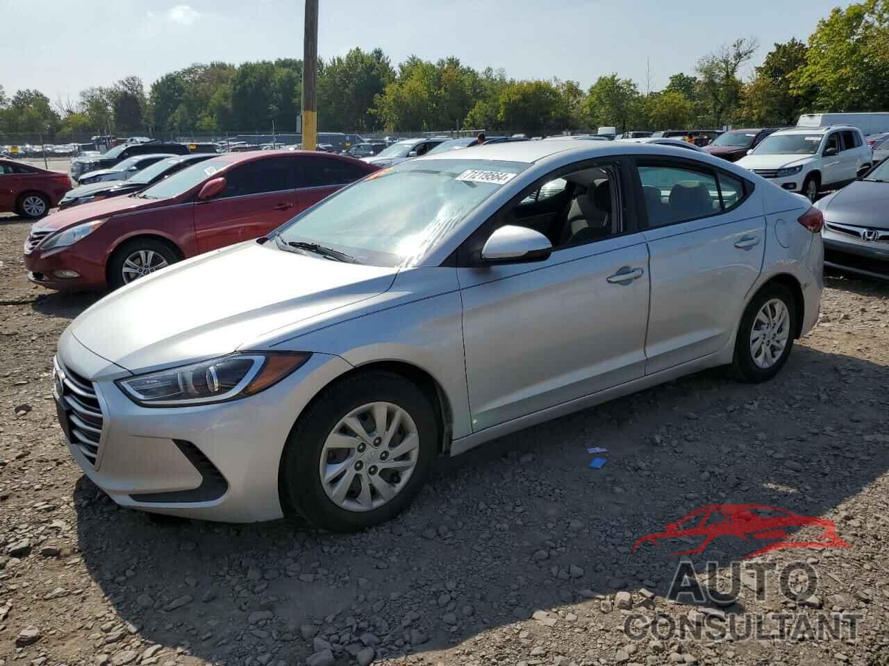 HYUNDAI ELANTRA 2017 - KMHD74LF0HU156382