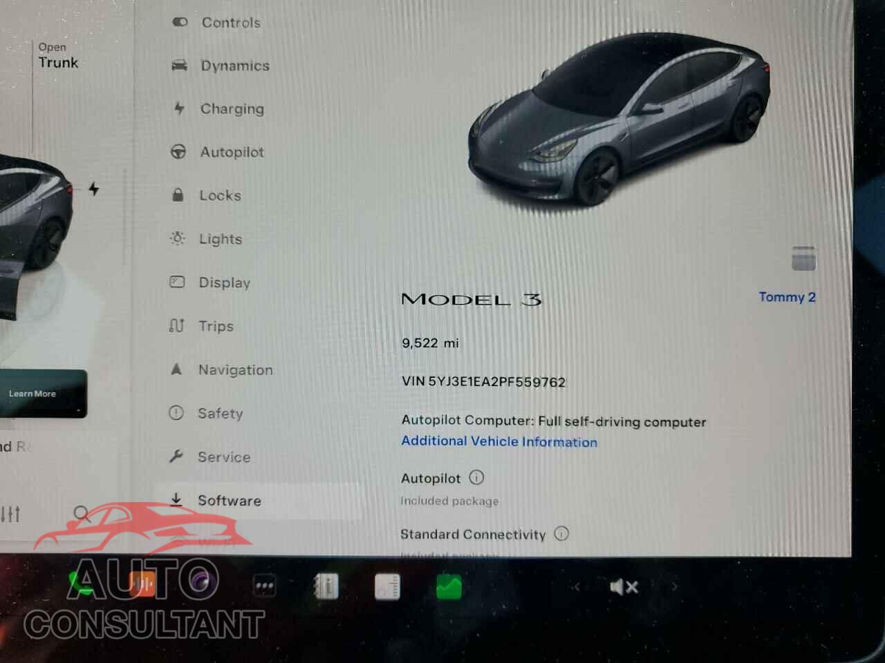 TESLA MODEL 3 2023 - 5YJ3E1EA2PF559762
