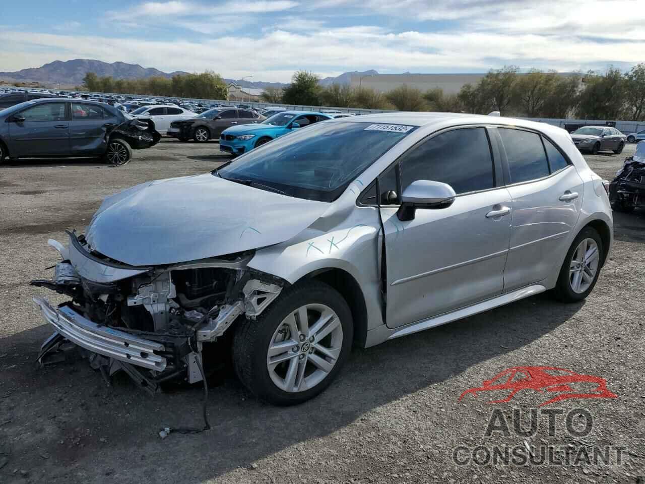 TOYOTA COROLLA 2019 - JTNK4RBE4K3052383