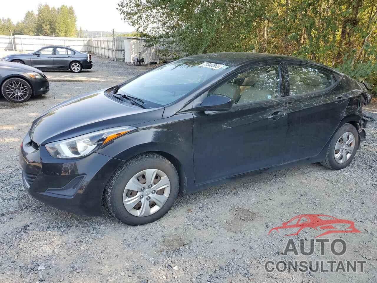 HYUNDAI ELANTRA 2016 - KMHDH4AE8GU490200
