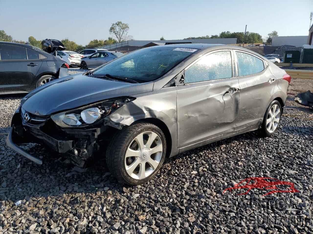 HYUNDAI ELANTRA 2013 - 5NPDH4AE2DH171191