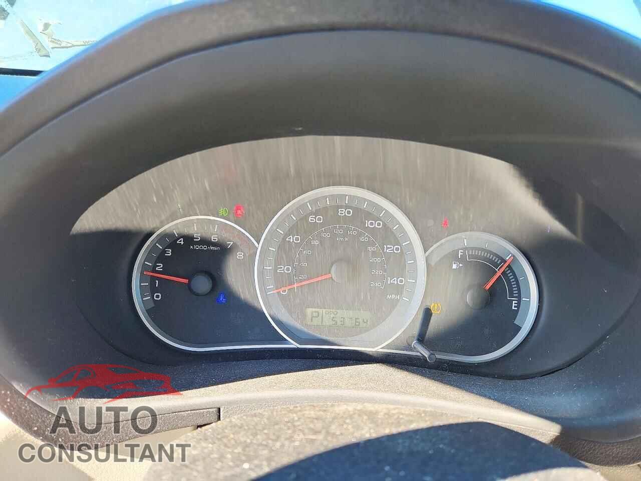 SUBARU IMPREZA 2010 - JF1GH6D66AH801565